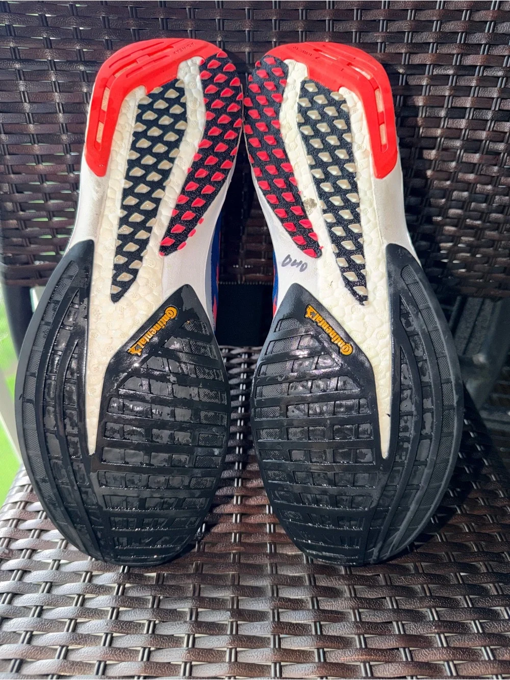 Adidas Adizero Running‎ Shoes Blue Orange Men’s Size 12